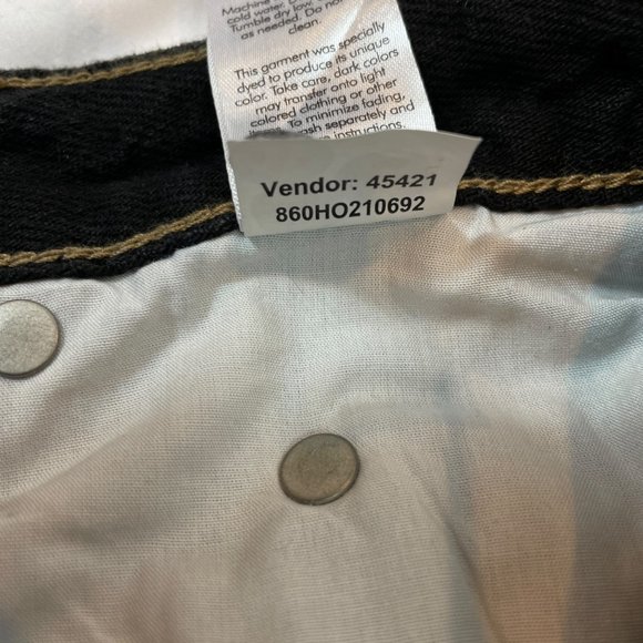 PacSun Jeans 90's Boyfriend Light and Dark Wash 25 - Picture 8 of 8